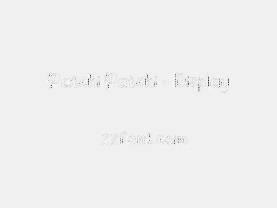 Patchi Patchi - Display
