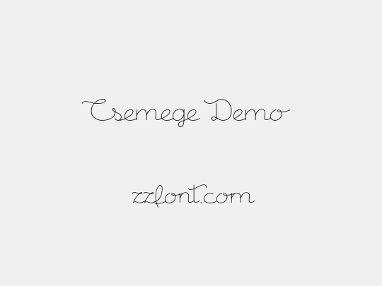 Csemege Demo