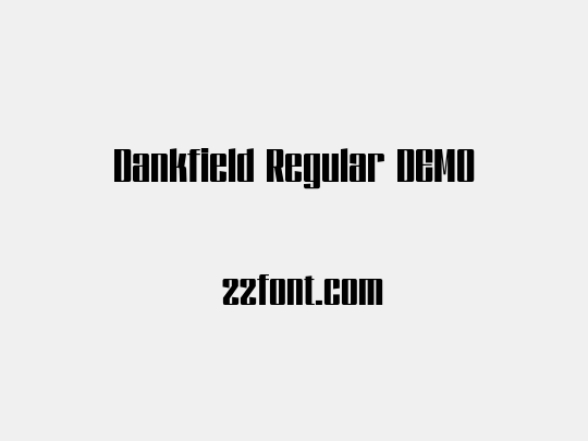 Dankfield Regular DEMO