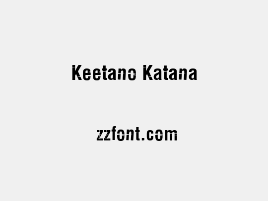 Keetano Katana
