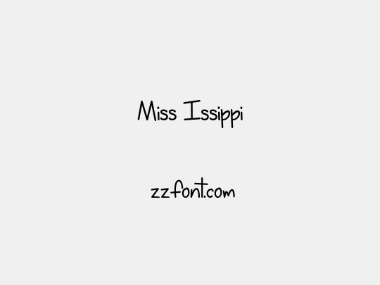 Miss Issippi
