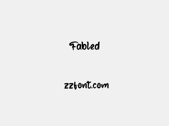Fabled