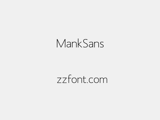MankSans