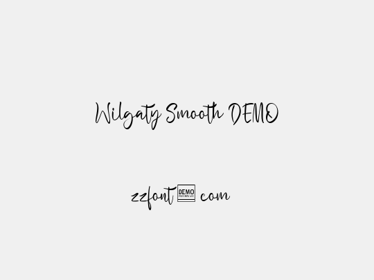 Wilgaty Smooth DEMO