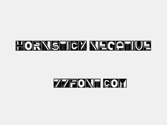 Hornstick Negative