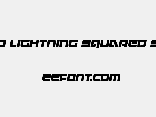 Armed Lightning Squared SemiIt