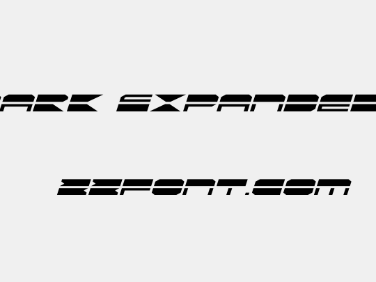 QuickMark Expanded Italic