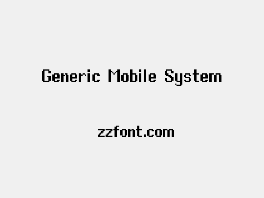 Generic Mobile System