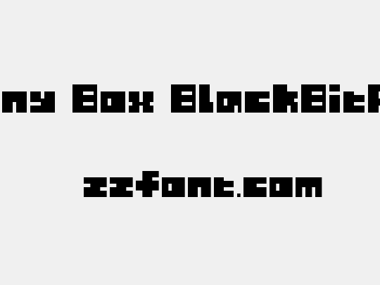 Tiny Box BlackBitA8