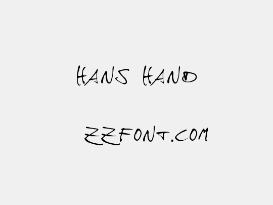 hans hand