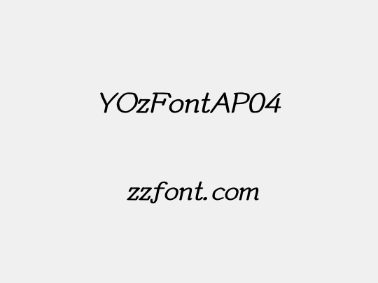 YOzFontAP04