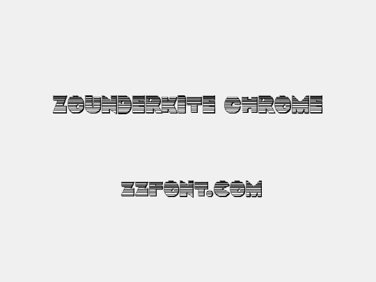 Zounderkite Chrome