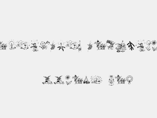 Typographers Holidayfont
