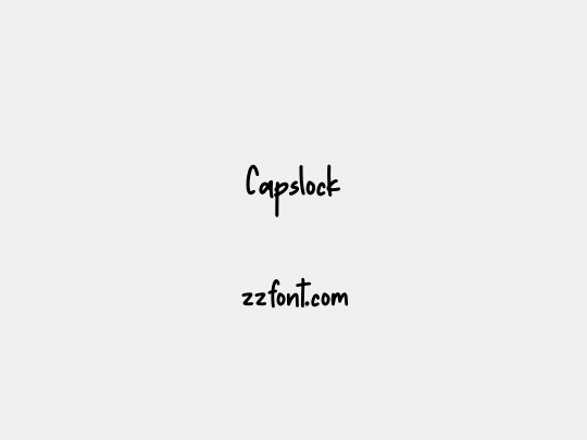 Capslock