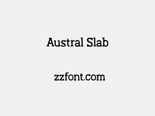 Austral Slab