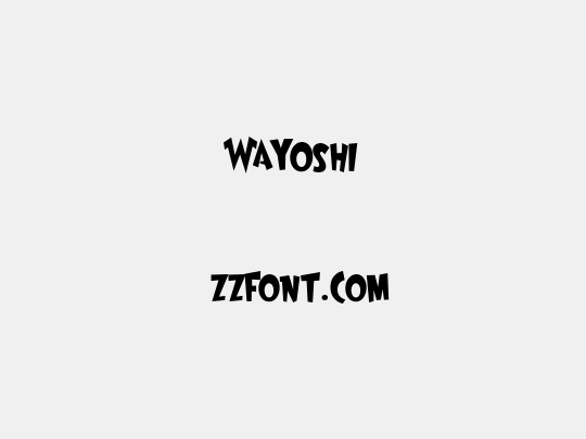 Wayoshi