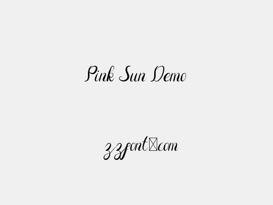 Pink Sun Demo
