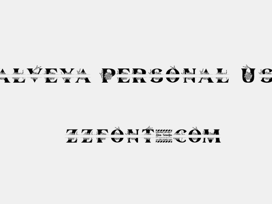 Kalveya Personal Use