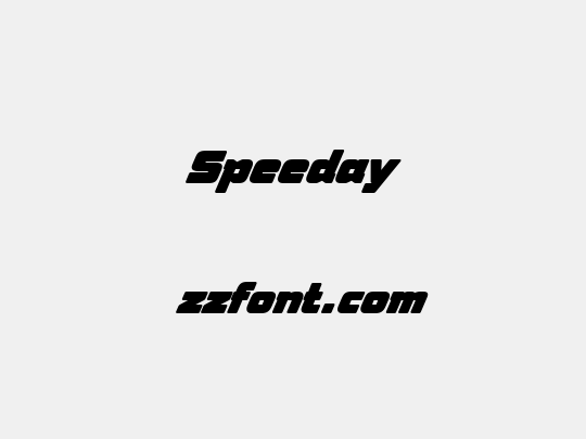 Speeday