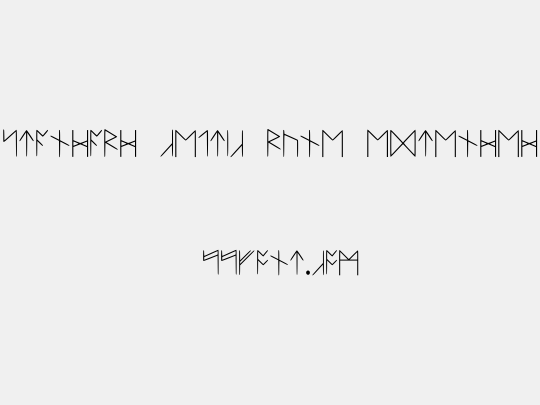 Standard Celtic Rune Extended