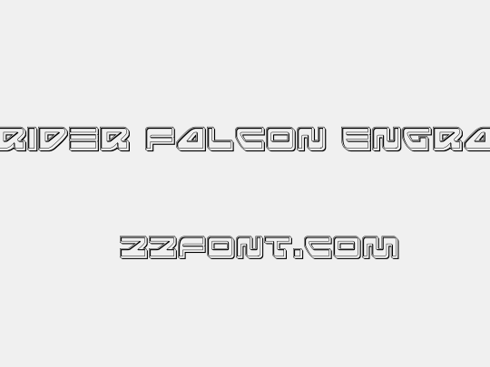 Searider Falcon Engraved