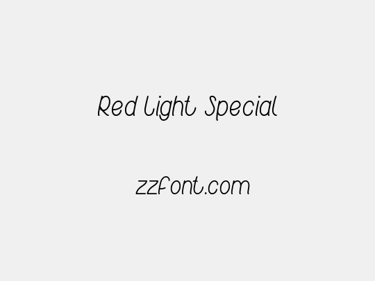 Red Light Special