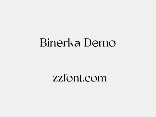 Binerka Demo
