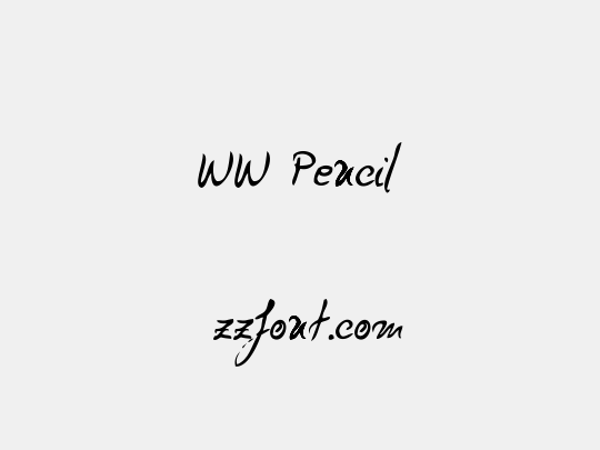 WW Pencil