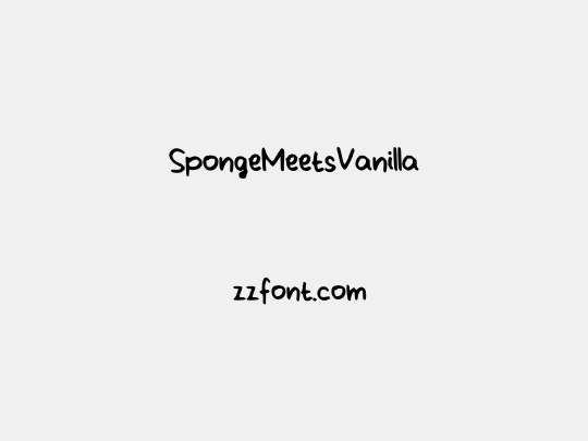 SpongeMeetsVanilla