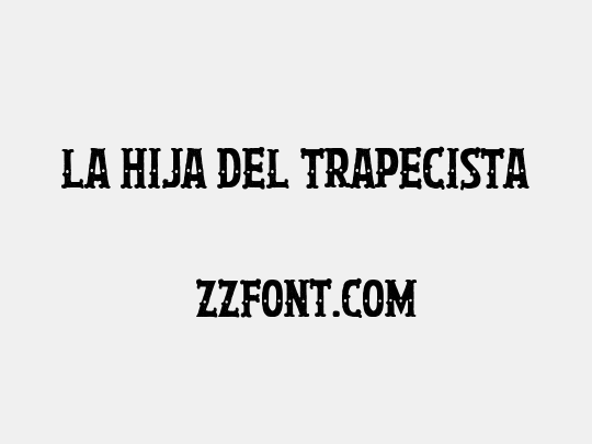 La Hija del Trapecista