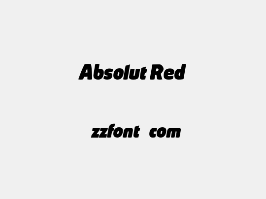 Absolut Red