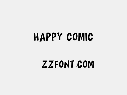 HAPPY COMIC