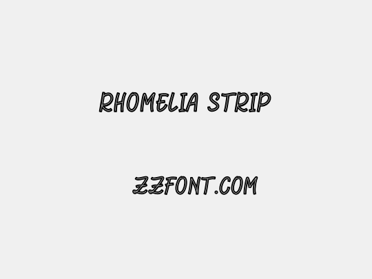 Rhomelia Strip