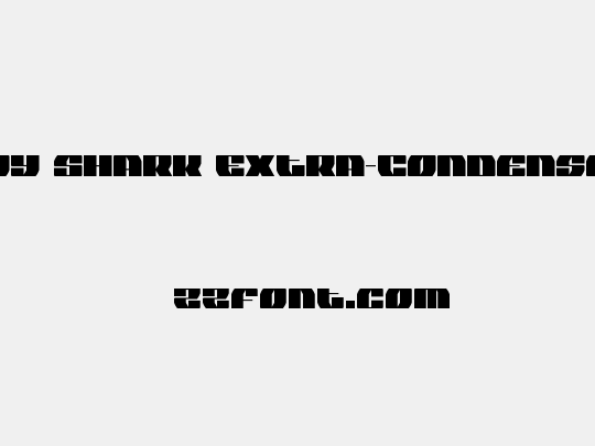 Joy Shark Extra-Condensed