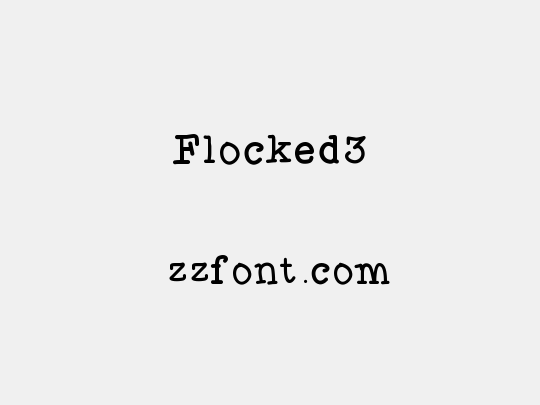 Flocked3