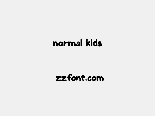 normal kids