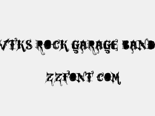 VTKS ROCK GARAGE BAND