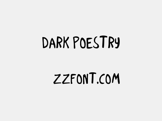 Dark Poestry