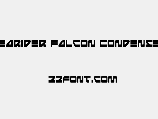 Searider Falcon Condensed