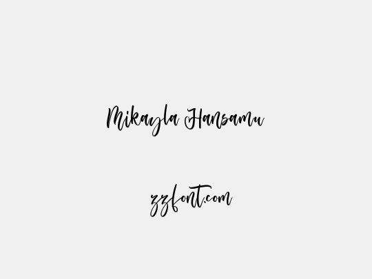 Mikayla Hansamu