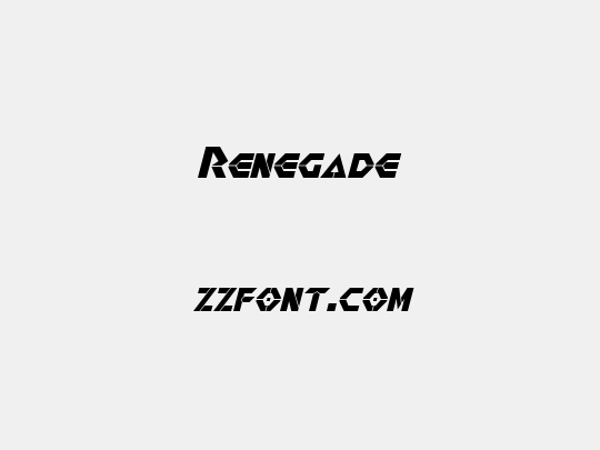 Renegade