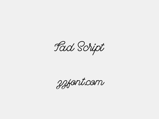 Fad Script