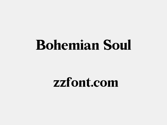 Bohemian Soul