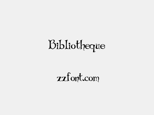 Bibliotheque