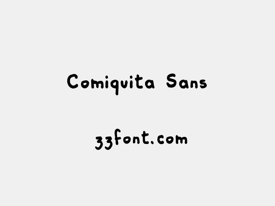 Comiquita Sans