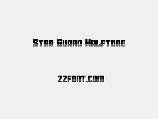 Star Guard Halftone
