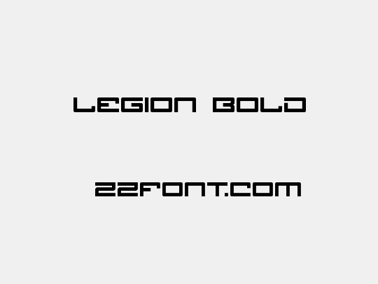 Legion Bold