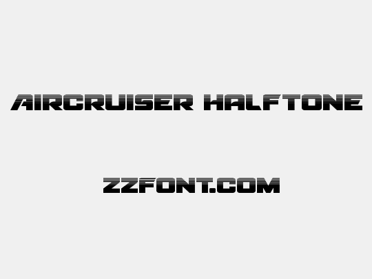 Aircruiser Halftone