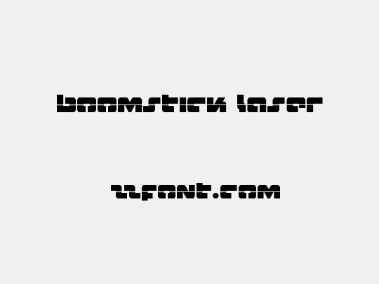 Boomstick Laser