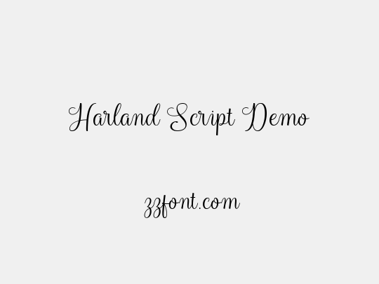 Harland Script Demo